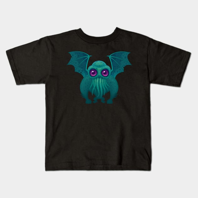 Cthulhu Kids T-Shirt by fizzgig